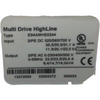 Lenze Multi Drive HighLine E94AMHE0244 Servo Drive