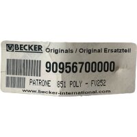 Becker 90956700000 Filterpatrone 851 Poly-FV252