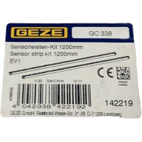 GEZE GC 338 Sensorleiste-Kit 1200mm 142219