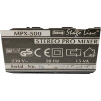 img Stage Line MPX-500  STEREO PRO MIXER