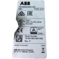 ABB TVOC-2-H1 Lichtbogenwächter ISFA664002R1005