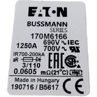 EATON 170M6166 Sicherung