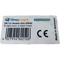 GreyLogix ZfK I-O Module QGL-XP84D Ein-Ausgangsmodul