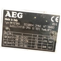 AEG AM71ZBA4 Getriebemotor IEC60034