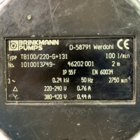 Brinkmann TB100/220-G+131 Brinkmann TB100/220+001  100 l...