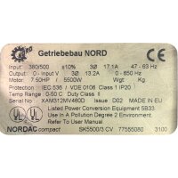 Getriebebau NORD NORDAC compact Frequenzumrichter...