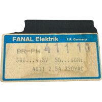 FANAL Elektrik BR-PW Phasenüberwachungsrelais