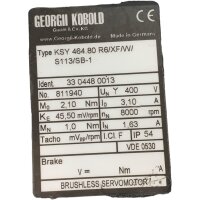 GEORGII KOBOLD KSY 464.80 R6/XF/W/S113/SB-1 Brushless...