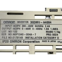 Omron 3G3MV-A4004 Frequenzumrichter SysDrive