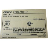 Omron C200H-CPU01-E Programmable Controller Sysmac