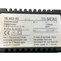 Siedle TR 602-01 Transformator