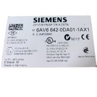BESCHÄDIGT! Siemens Simatic 6AV6 642-0DA01-1AX1 Touch Panel