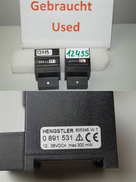 Hengstler 0 891 531    805346  0891531 Betriebsstundenzähler