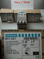 Siemens C 25 , 5SY3325-7 Leitungsschutzschalter 5SY33,...