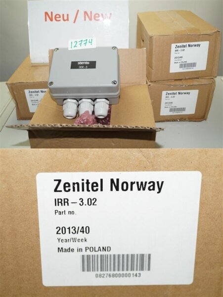 zenitel Norway IRR-3.02  relay box irr-3 1020600992