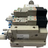 SMC SV1-LRO066 Ventilinsel mit Magnetventil 6 x SV1A00-5FU
