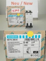 Siemens 5SY6250-8 Leistungsschutzschalter 5SY62 MCB...