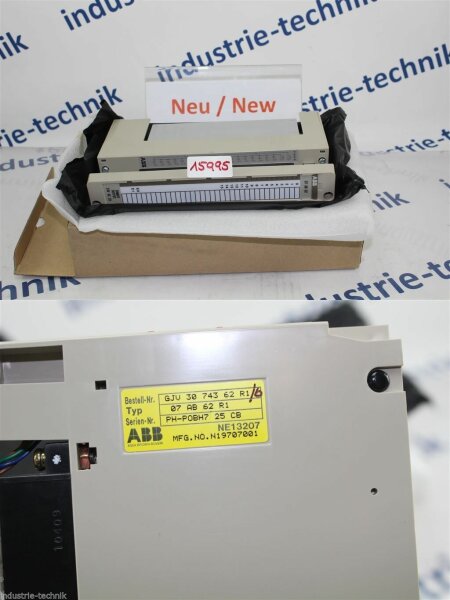 ABB Digital Input 07 AB 62 R1 07AB62R1 GJV3074362R1