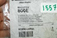 Allen Bradley 800EM-LMP25 Mushroom Push Button Amber Push