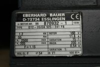 Bauer 1,2 Kw  205 min Getriebemotor G12-20/GK 925-241 FB  Gearbox