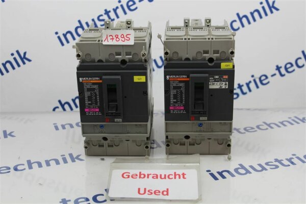 Merlin Gerin compact NS100H MA100 Leistungsschalter circuit breaker NS100H