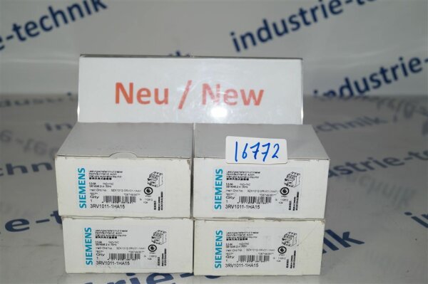 Siemens 3RV1011-1HA15 Leistungsschalter Circuit breaker  5,5-8A