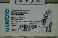 Siemens 3RV1011-1HA15 Leistungsschalter Circuit breaker...