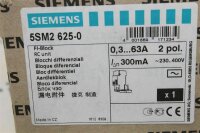 Siemens 5SM2625-0 Fi-Block 5SM2 625-0  300ma  0,3 63A  rc unit  blocchi differen