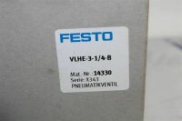 FESTO  VLHE-3-1/4-B Pneumatikventil 14330 Ventil