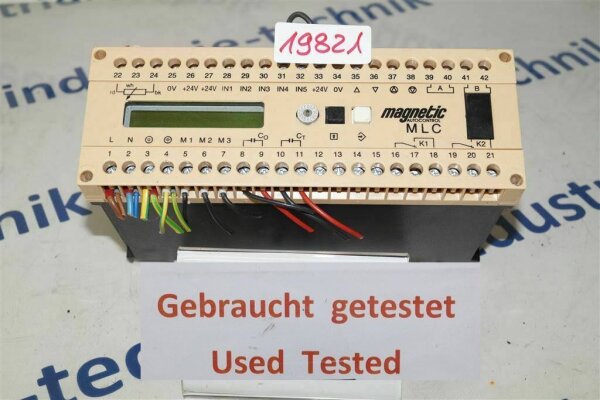 MAGNETIC AUTOCONTROL  MLC    MLC10-U100      100% working