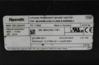 Rexroth MAC092A-0-DD-4-C/095-B-0/WI520LV Servomotor MAC092A0DD4C/095B0/W1520LV